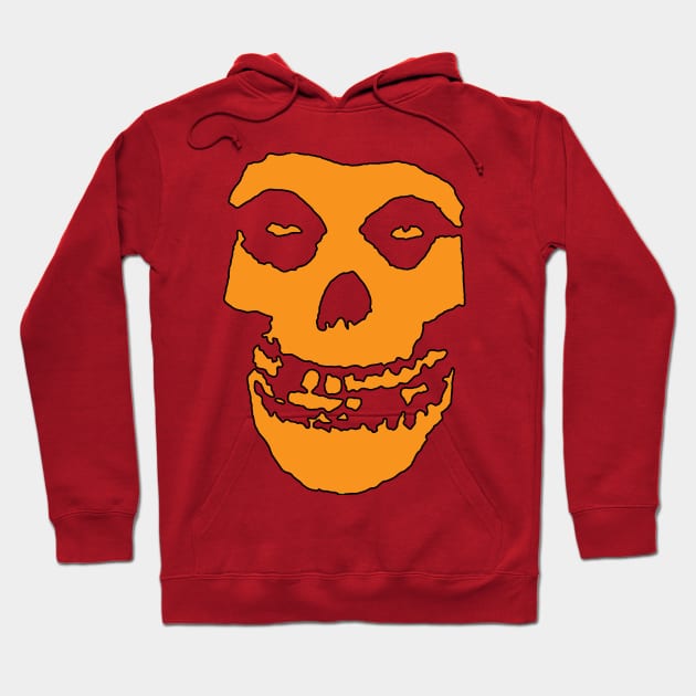 Crimson Ghost - Orange Solid Hoodie by Controlled Chaos
